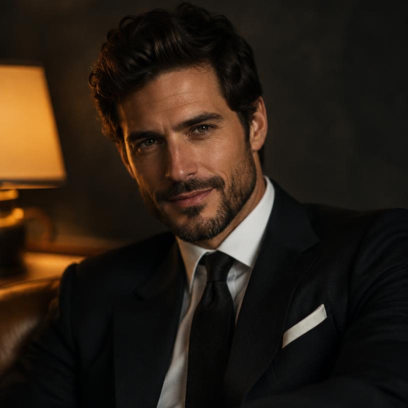 Portrait of a Gentlemen Hair Restoration client